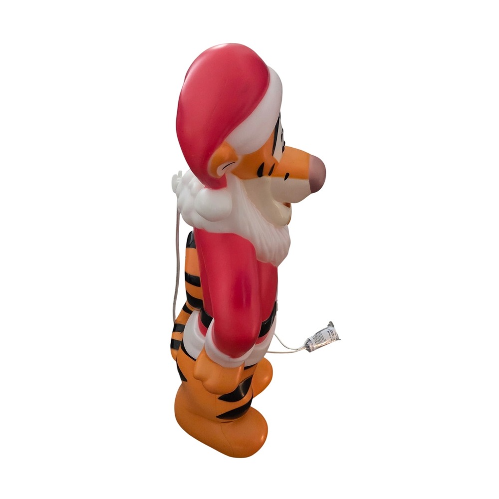 Disney Tigger Piglet Christmas Blow Mold Set 2 ft. Plastic Holiday Decor Gemmy - Picture 3 of 12